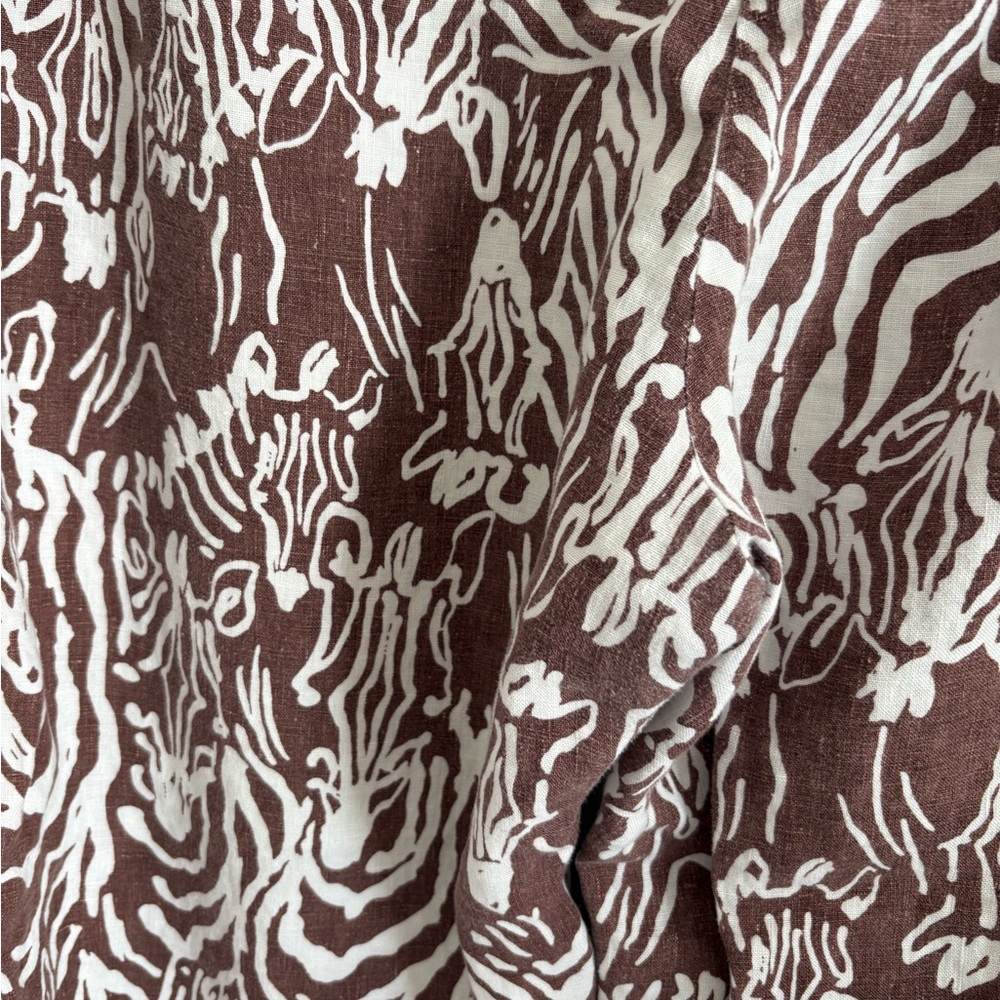 Lilly Pulitzer The Beach Pant. Size XL brown zebra - Picture 6 of 11